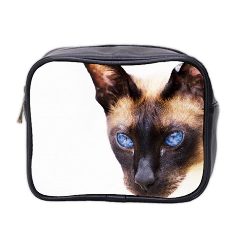 Siamese Cat Mini Toiletries Bag (Two Sides) from ArtsNow.com Front