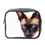 Siamese Cat Mini Toiletries Bag (Two Sides)