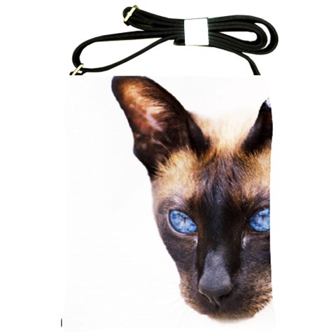 Siamese Cat Shoulder Sling Bag from ArtsNow.com Front