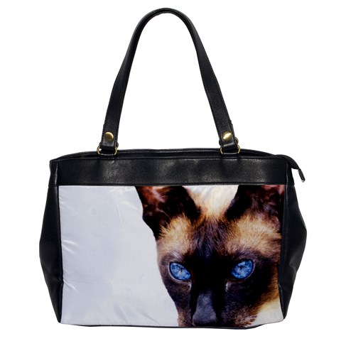 Siamese Cat Oversize Office Handbag from ArtsNow.com Front