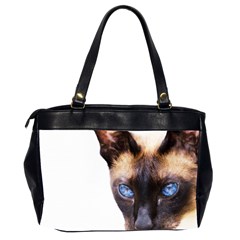 Siamese Cat Oversize Office Handbag (2 Sides) from ArtsNow.com Back