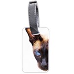 Siamese Cat Luggage Tag (two sides)