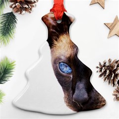 Siamese Cat Christmas Tree Ornament (Two Sides) from ArtsNow.com Back