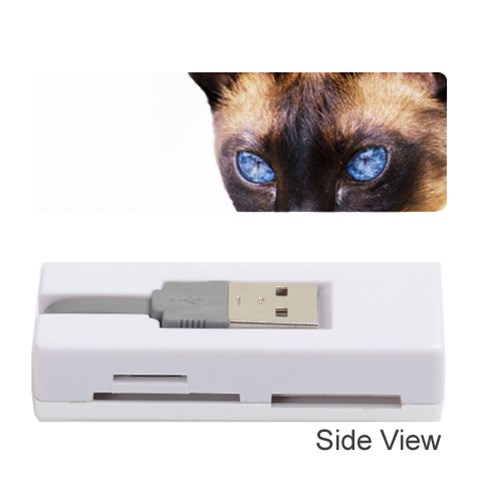 Siamese Cat Memory Card Reader (Stick) from ArtsNow.com Front