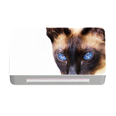 Siamese Cat Memory Card Reader with CF from ArtsNow.com Front