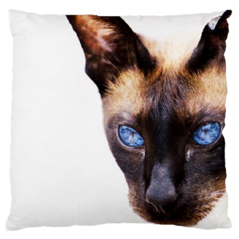 Siamese Cat Large Cushion Case (One Side) from ArtsNow.com Front