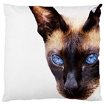 Siamese Cat Large Cushion Case (One Side)