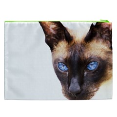 Siamese Cat Cosmetic Bag (XXL) from ArtsNow.com Back