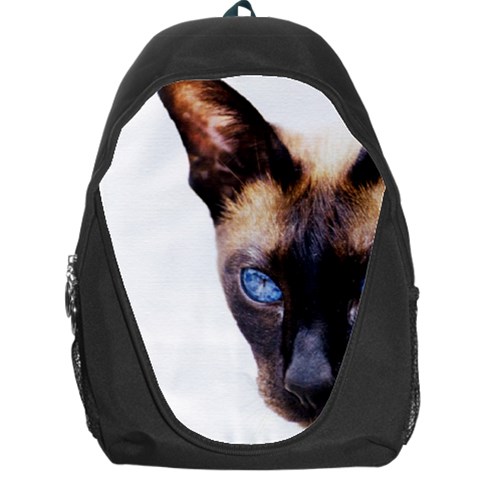 Siamese Cat Backpack Bag from ArtsNow.com Front