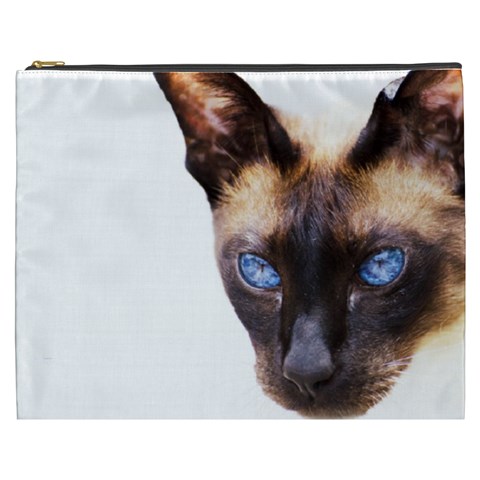 Siamese Cat Cosmetic Bag (XXXL) from ArtsNow.com Front