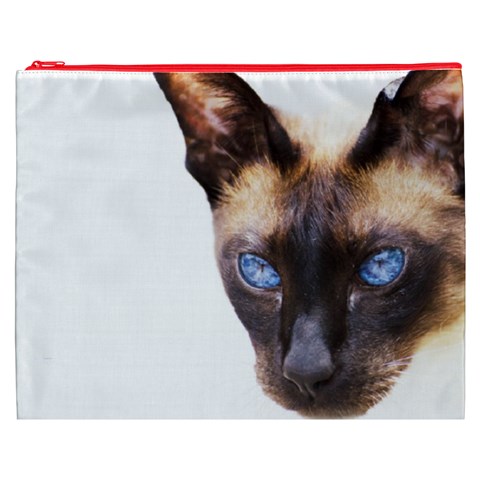 Siamese Cat Cosmetic Bag (XXXL) from ArtsNow.com Front