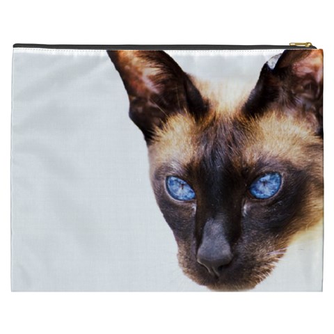 Siamese Cat Cosmetic Bag (XXXL) from ArtsNow.com Back