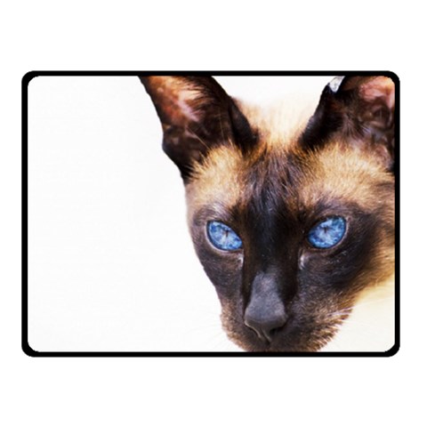 Siamese Cat Double Sided Fleece Blanket (Small) from ArtsNow.com 45 x34  Blanket Front