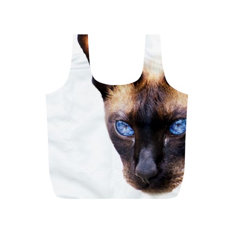 Siamese Cat Full Print Recycle Bag (S) from ArtsNow.com Front