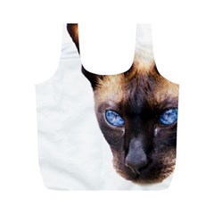 Siamese Cat Full Print Recycle Bag (M) from ArtsNow.com Front