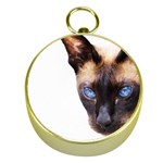 Siamese Cat Gold Compass