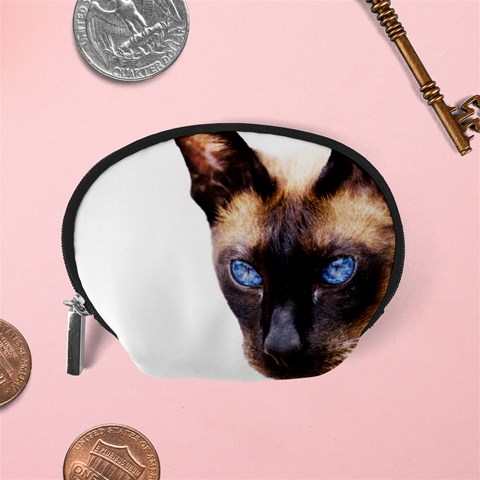 Siamese Cat Accessory Pouch (Small) from ArtsNow.com Back