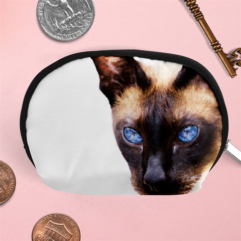 Siamese Cat Accessory Pouch (Medium) from ArtsNow.com Front