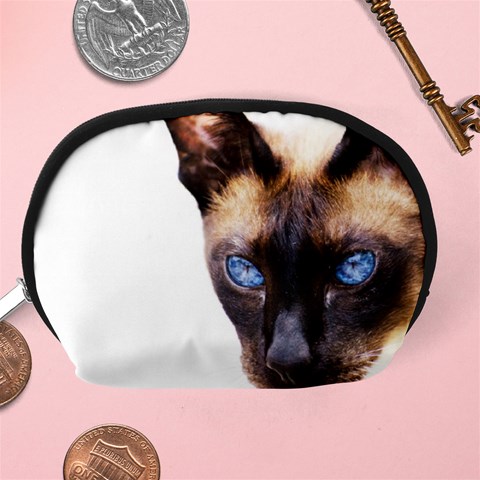 Siamese Cat Accessory Pouch (Medium) from ArtsNow.com Back