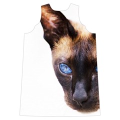 Siamese Cat Shoulder Cutout Velvet  One Piece from ArtsNow.com Back