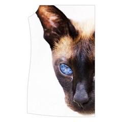 Siamese Cat Women s Button Up Puffer Vest from ArtsNow.com Front Right