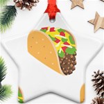 Emoji Taco Ornament (Star)