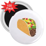 Emoji Taco 3  Magnet (100 pack)