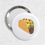 Emoji Taco 2.25  Handbag Mirror