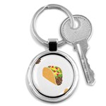 Emoji Taco Key Chain (Round)