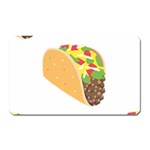 Emoji Taco Magnet (Rectangular)