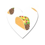 Emoji Taco Magnet (Heart)