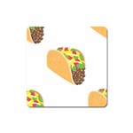 Emoji Taco Magnet (Square)