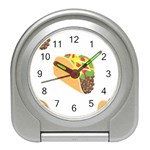 Emoji Taco Travel Alarm Clock