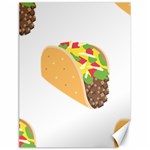 Emoji Taco Canvas 18  x 24 