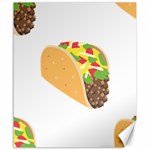 Emoji Taco Canvas 20  x 24 