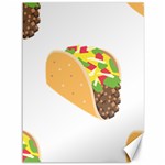 Emoji Taco Canvas 36  x 48 