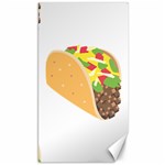 Emoji Taco Canvas 40  x 72 