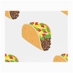 Emoji Taco Small Glasses Cloth (2 Sides)