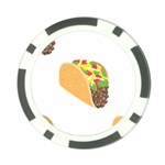 Emoji Taco Poker Chip Card Guard