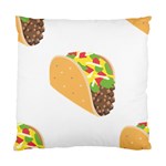 Emoji Taco Standard Cushion Case (Two Sides)