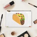 Emoji Taco Cosmetic Bag (Medium)