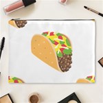 Emoji Taco Cosmetic Bag (XL)