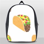 Emoji Taco School Bag (Large)