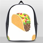 Emoji Taco School Bag (XL)