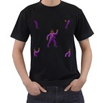 Emoji Dancing Man Men s T-Shirt (Black)