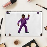 Emoji Dancing Man Cosmetic Bag (Large)