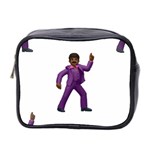 Emoji Dancing Man Mini Toiletries Bag (Two Sides)