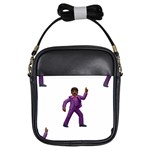 Emoji Dancing Man Girls Sling Bag