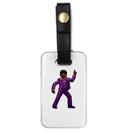 Emoji Dancing Man Luggage Tag (one side)