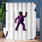 Emoji Dancing Man Shower Curtain 60  x 72  (Medium)